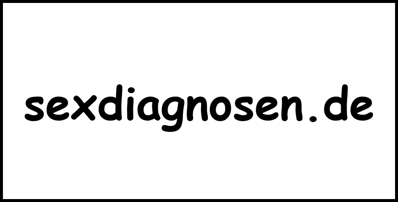 sexdiagnosen.de