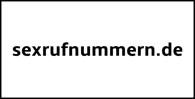 sexrufnummern.de