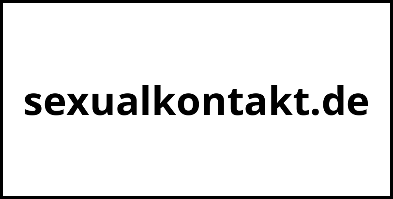 sexualkontakt.de