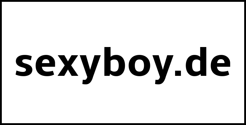 sexyboy.de