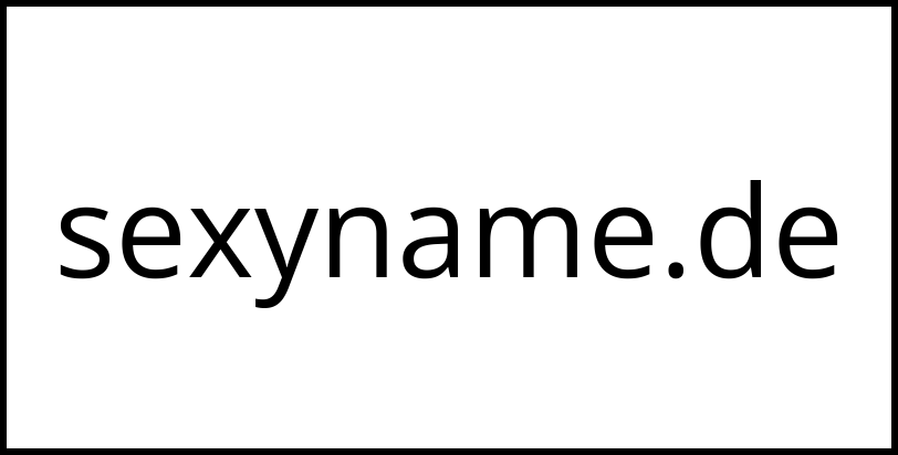 sexyname.de