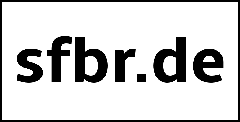 sfbr.de