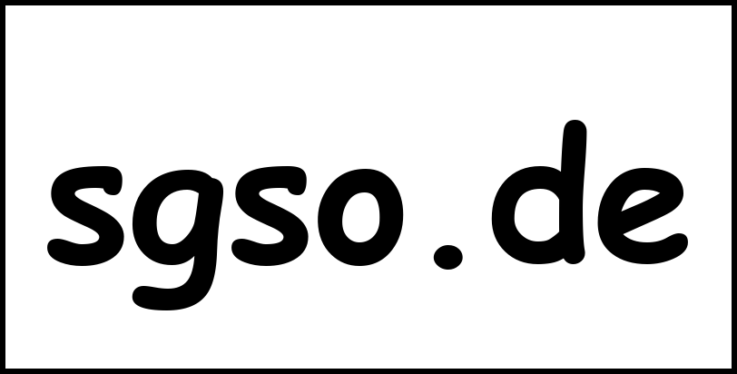 sgso.de