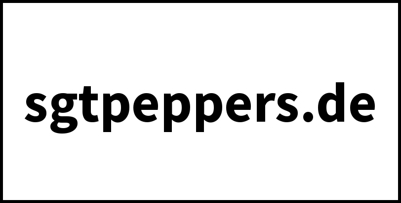 sgtpeppers.de