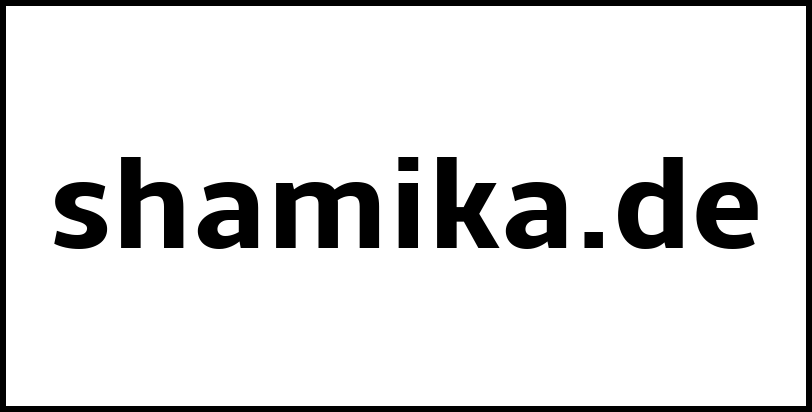 shamika.de