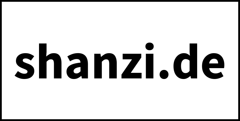 shanzi.de