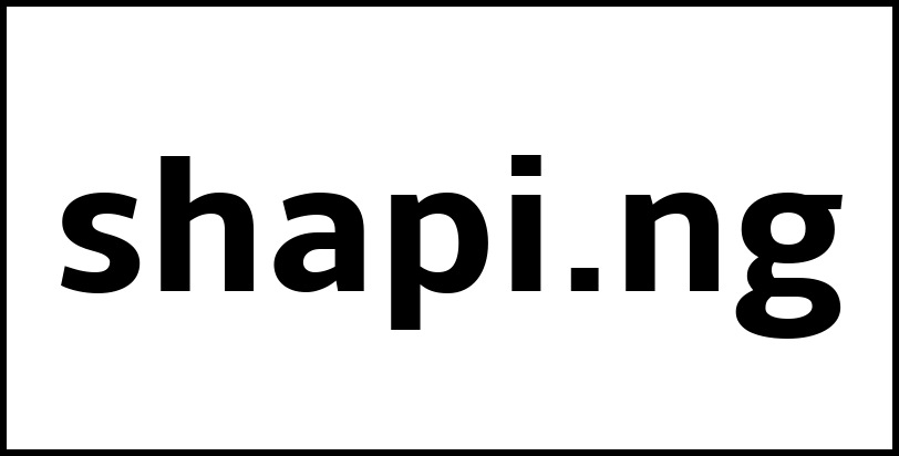 shapi.ng