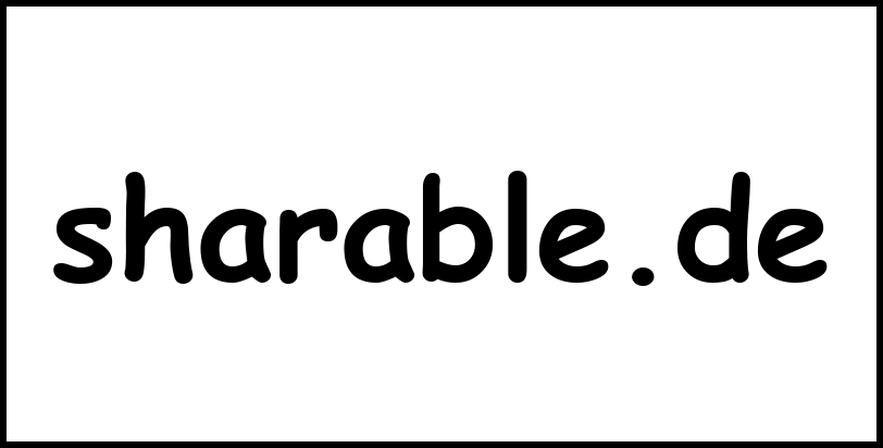 sharable.de