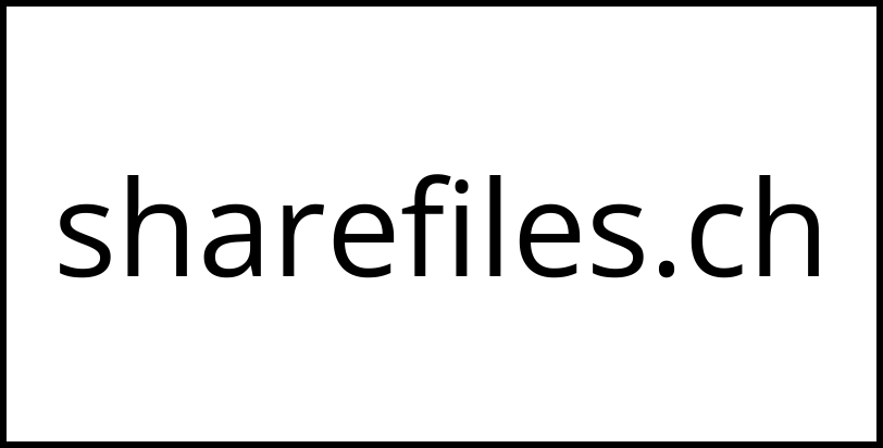 sharefiles.ch