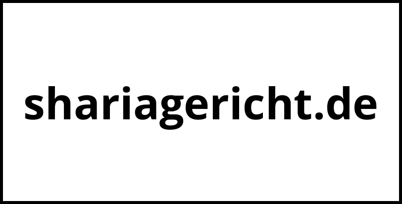 shariagericht.de