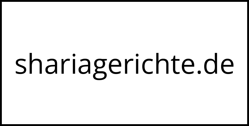 shariagerichte.de