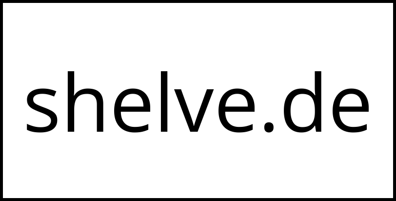 shelve.de