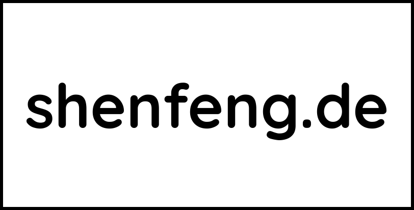 shenfeng.de