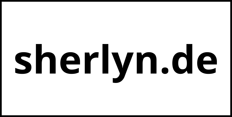 sherlyn.de