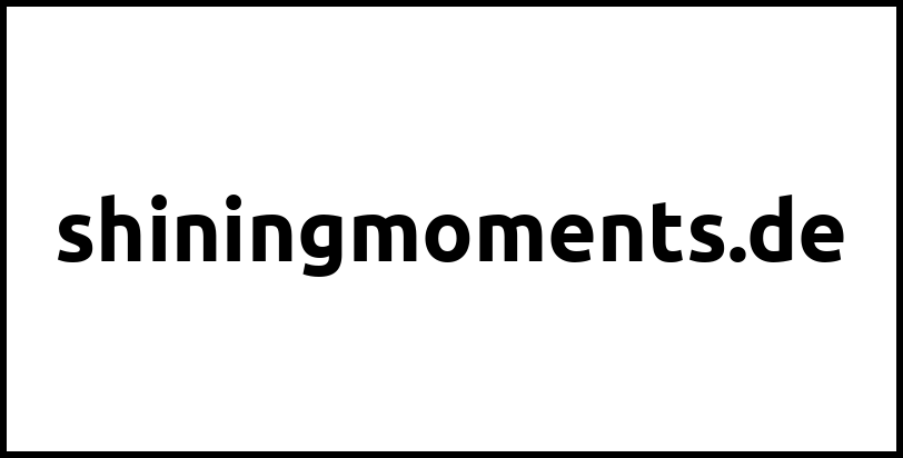 shiningmoments.de