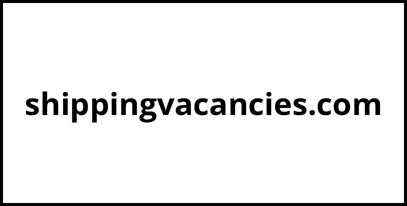 shippingvacancies.com