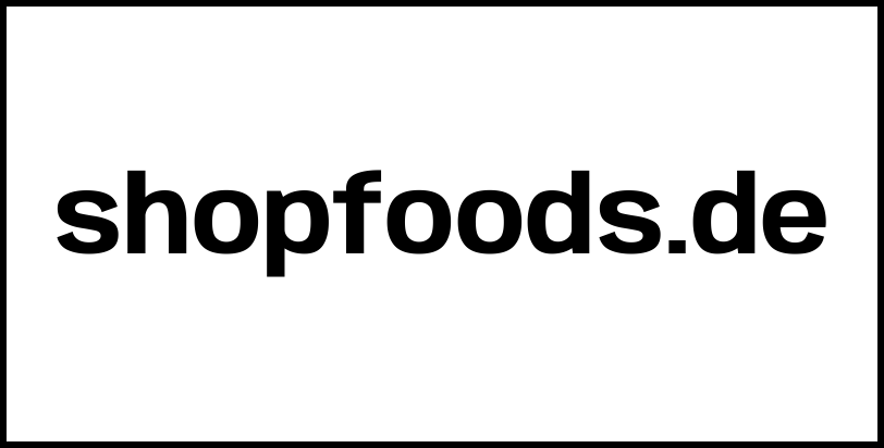 shopfoods.de