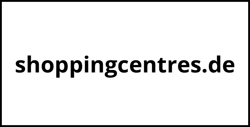 shoppingcentres.de