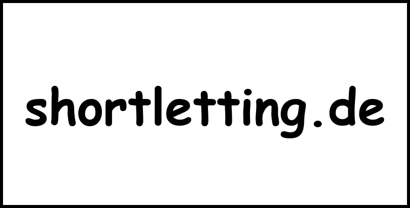 shortletting.de