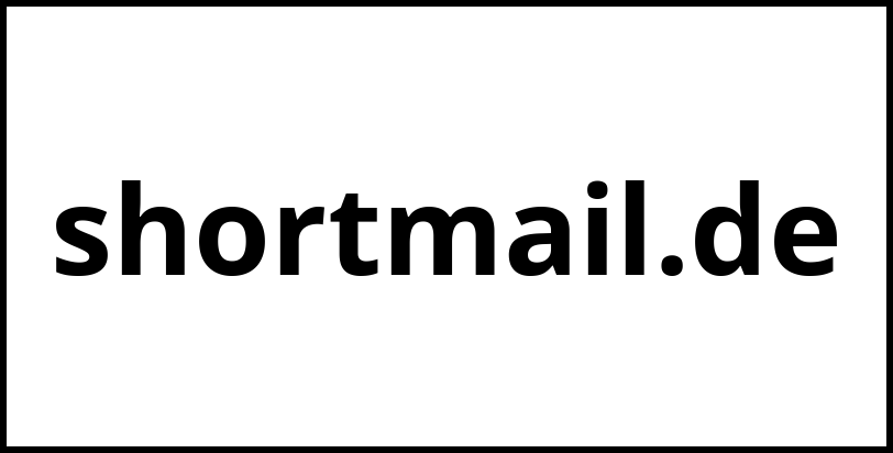 shortmail.de