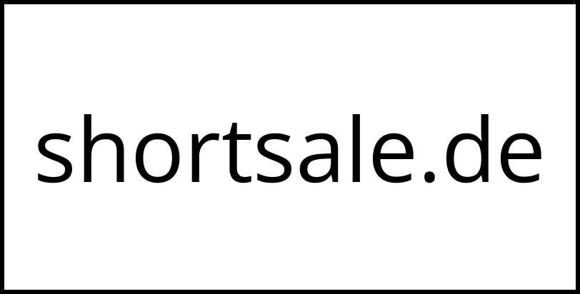 shortsale.de