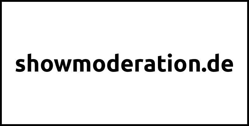 showmoderation.de