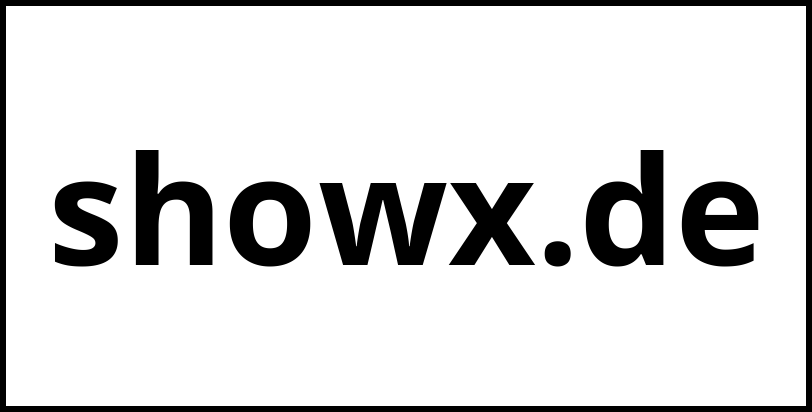 showx.de