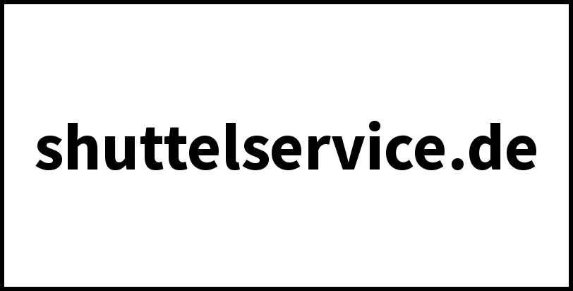 shuttelservice.de