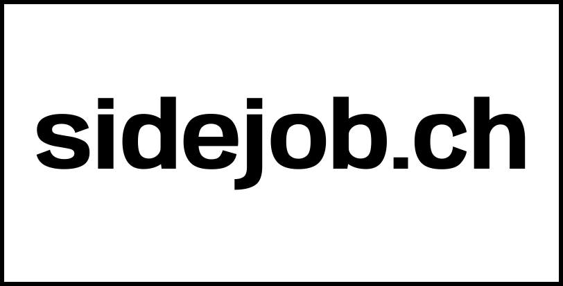 sidejob.ch