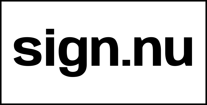 sign.nu