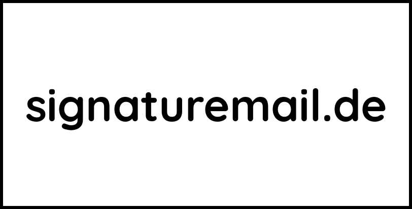 signaturemail.de