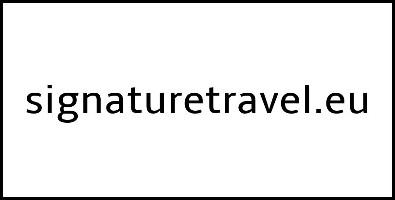 signaturetravel.eu