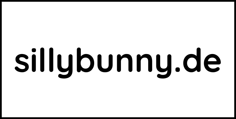 sillybunny.de