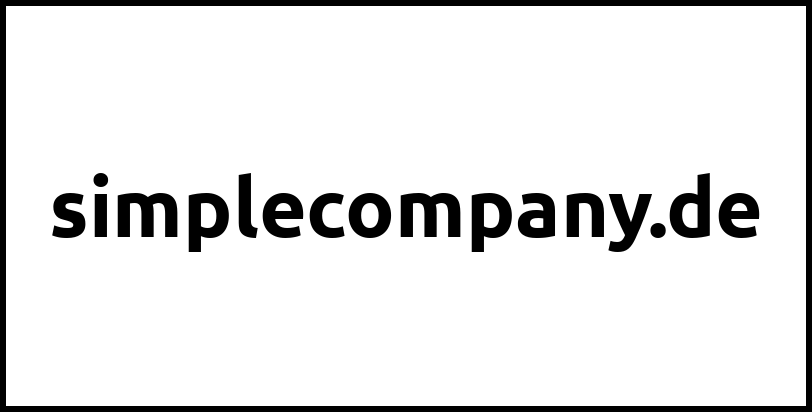 simplecompany.de