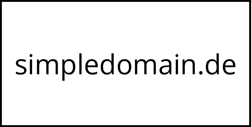 simpledomain.de