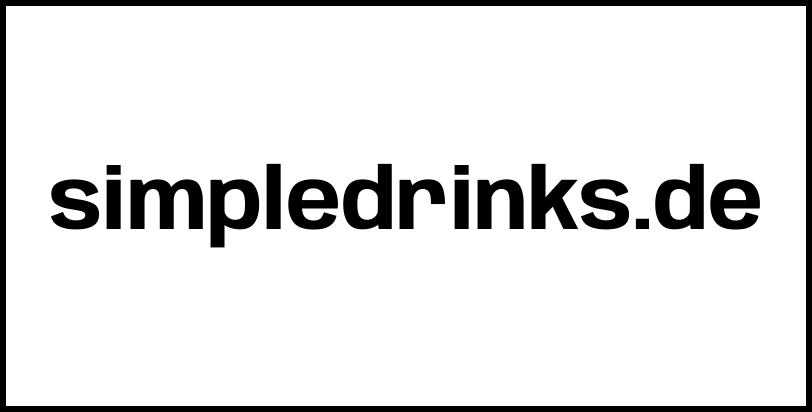 simpledrinks.de