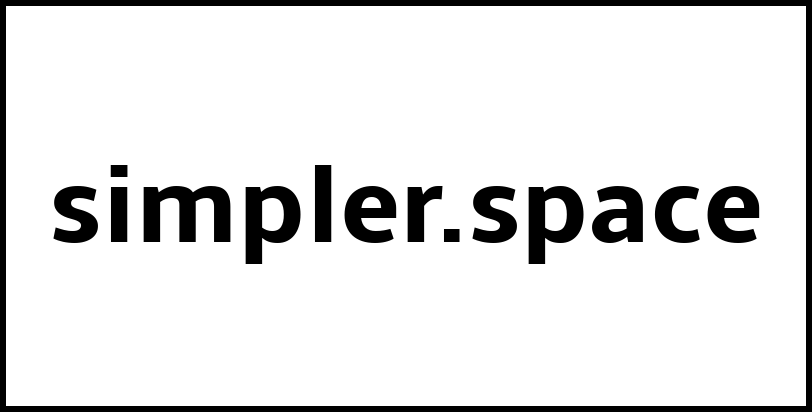 simpler.space