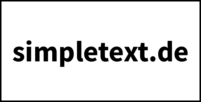 simpletext.de