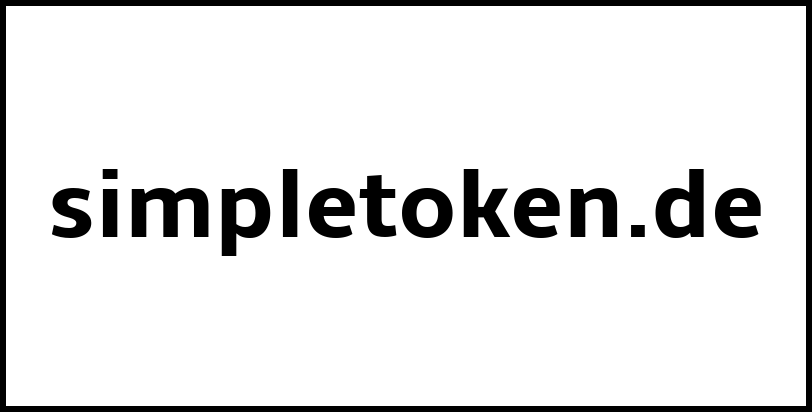 simpletoken.de