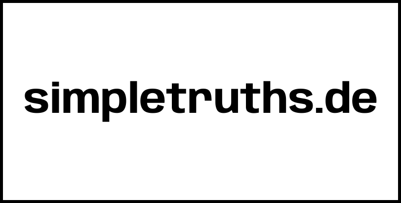 simpletruths.de