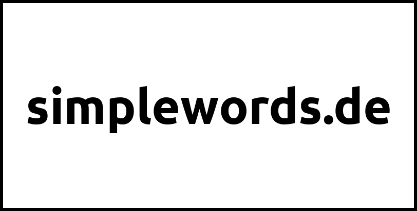 simplewords.de