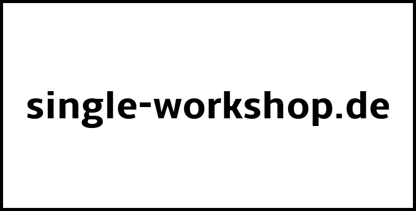 single-workshop.de