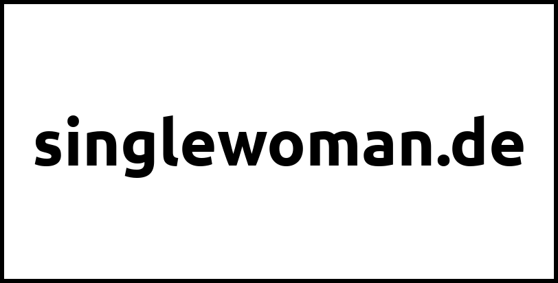 singlewoman.de