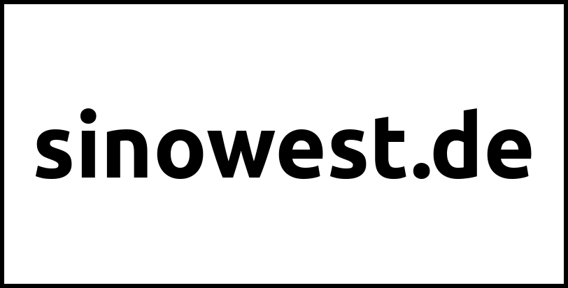 sinowest.de