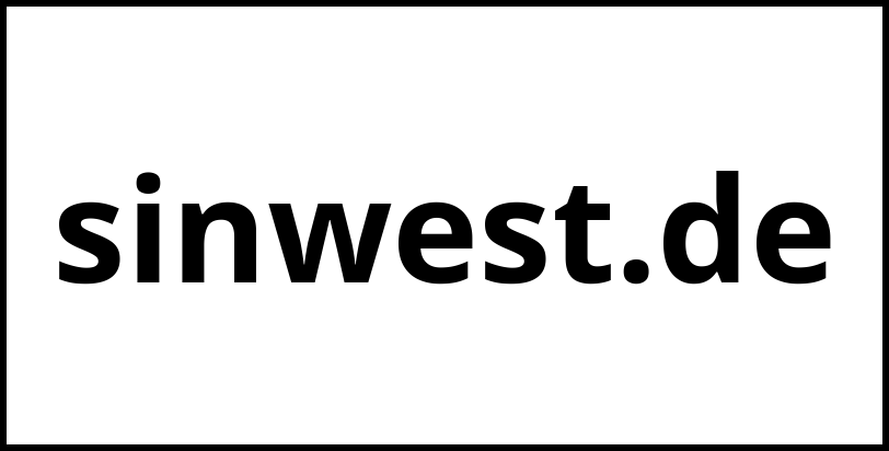 sinwest.de