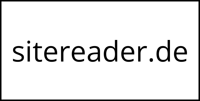 sitereader.de