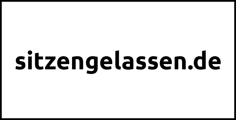 sitzengelassen.de