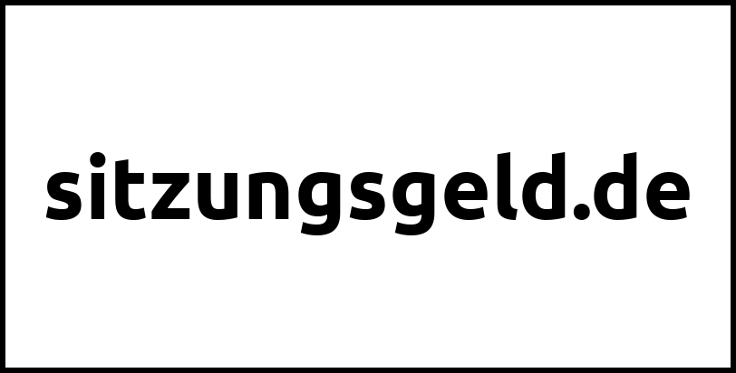 sitzungsgeld.de