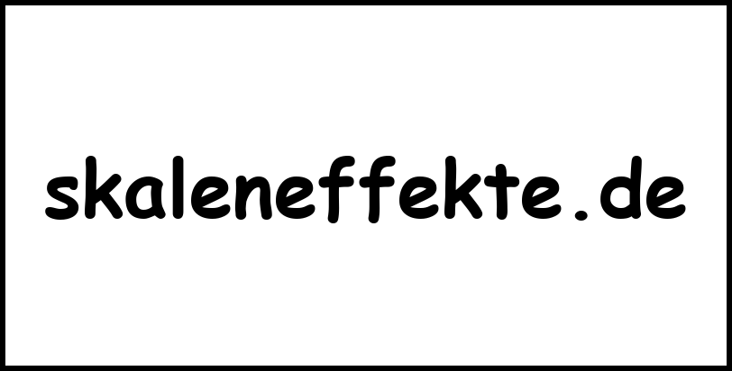 skaleneffekte.de