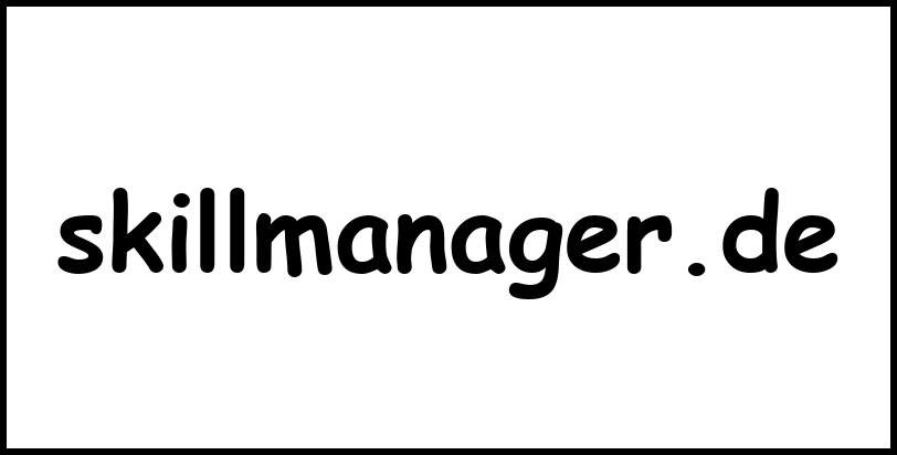 skillmanager.de